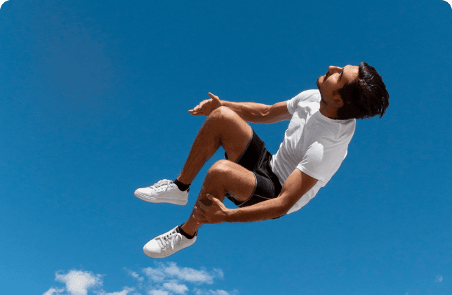 Imagen de una clase de parkour